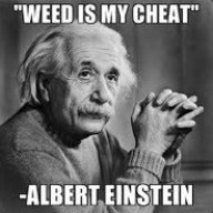 THE WEED IS MY CHEAT
