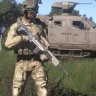 Generic american soldier