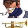 Trumpet Spy Man